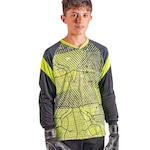 Camisa de Goleiro Poker Manga Longa Bold - Infantil PRETO