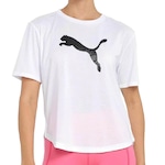 Camiseta Puma Day In Motion Tee - Masculina BRANCO/PRETO