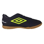 Chuteira Futsal Umbro Neo Striker - Adulto PRETO/VERDE CLA