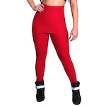 Calça Legging MVB Modas Bolha Saia - Feminina VERMELHO