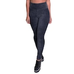 Calça Legging Mvb Modas Veludo Cotelê Cintura Alta - Feminina CINZA