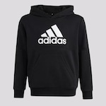 Blusão de Moletom com Capuz adidas - Infantil PRETO