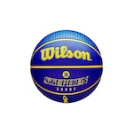 Bola de Basquete Wilson NBA Player Icon Stephen Curry Size 7 Azul/Amarelo