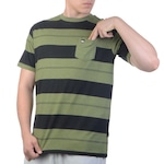 Camiseta Quiksilver Stin - Masculina PRETO/VERDE