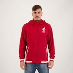 Jaqueta com Capuz Liverpool Trilobal Futfanatics - Masculina VERMELHO