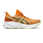 Tênis ASICS Novablast 3 Le - Masculino Laranja/Verde