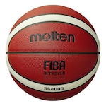 Bola de Basquete Molten BG4000 Microfibra Fiba LARANJA