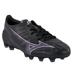 Chuteira de Campo Mizuno Alpha Elite - Adulto PRETO