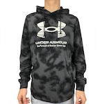 Blusão de Moletom Under Armour Canguru Rival Terry - Masculino PRETO