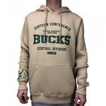 Blusão New Era Canguru Nba Milwauk Bucks - Masculino CAQUI