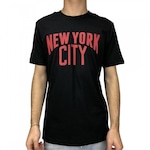 Camiseta New Era New York City - Masculina PRETO