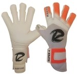 Luva Goleiro Profissional Raptor Super Nitro 4 Gecko BRANCO