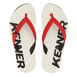 Chinelo Kenner Red - Masculino BRANCO