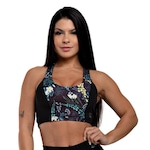 Top Fitness Hoopfit Academia Force - Feminino PRETO