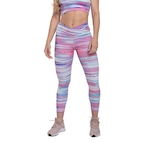 Calça Legging Hoopfit Cós Médio Estampada Fanni - Feminina ESTAMPADO