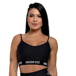 Top Academia Fitness Hoopfit Fiona - Feminino PRETO