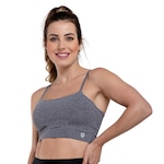 Top Fitness Básico Alcinha Hoopfit Academia Flora - Feminino MESCLA