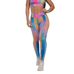 Calça Legging Hoop Fit Cós Médio Estampada Divine - Feminina ESTAMPADO