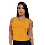 Camiseta Regata Nadador Academia Fitness Hoopfit Básica - Feminina AMARELO