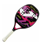 Raquete Joma Beach Tennis Sevilla PRETO/ROXO