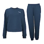 Agasalho Puma Loungewear Suit - Feminino AZUL