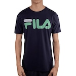 Camiseta Fila Letter Premium - Masculina AZUL ESCURO