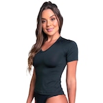 Camisa Térmica MVB Modas Proteção Uv 50+ - Feminina PRETO