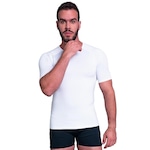 Camisa Térmica MVB Modas Proteção Uv 50 + - Masculina BRANCO