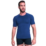 Camisa Térmica MVB Modas Proteção Uv 50 + - Masculina AZUL