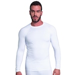 Camisa Térmica MVB Modas Proteção Uv 50 + - Masculina BRANCO