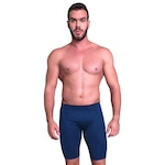 Bermuda MVB Modas Segunda Pele Térmica Proteção Uv 50+ - Masculina AZUL