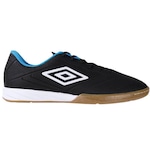 Chuteira Futsal Umbro Tocco III Club - Adulto PRETO/BRANCO