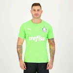 Camisa do Palmeiras Goleiro II 2023 21 Weverton Puma - Masculina VERDE