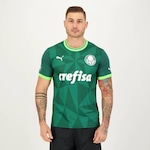 Camisa do Palmeiras I 2023 9 Endrick Puma - Masculina VERDE