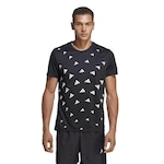 Camiseta adidas Brand Love - Masculina PRETO/BRANCO