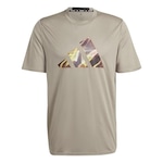 Camiseta adidas Design 4 Move Hiit - Masculina BEGE