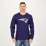 Camiseta New Era NFL New England Patriots Logo - Masculina AZUL ESCURO