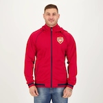 Jaqueta Arsenal com Capuz Trilobal Futfanatics - Masculina VERMELHO