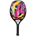 Raquete Beach Tennis Gold Sports Yins Convoy carbon Pro Advance ROSA