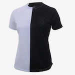 Camiseta do Corinthians Nike - Feminina PRETO/BRANCO