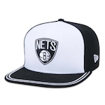 Boné Aba Reta New Era Brooklyn Nets 950 World - Snapback - Adulto PRETO