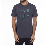 Camiseta Hurley Acid Oversize - Masculina CINZA ESCURO