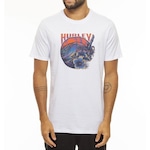 Camiseta Hurley Flower Sun - Masculina BRANCO