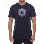 Camiseta Hurley Hexa - Masculina PRETO