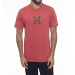 Camiseta Hurley Icon Abstract - Masculina VERMELHO