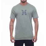 Camiseta Hurley Icon Abstract - Masculina VERDE ESCURO