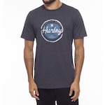 Camiseta Hurley Liquid - Masculina CINZA ESCURO