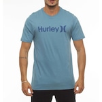 Camiseta Hurley Silk O&O Solid - Masculina AZUL