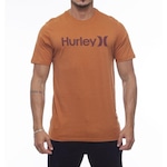 Camiseta Hurley Silk O&O Solid - Masculina CAQUI