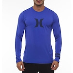 Camiseta Hurley Surf Icon Manga Longa - Masculina AZUL